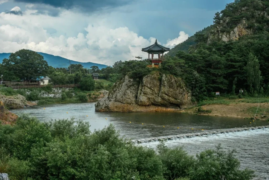 월류봉 - 영동군여행 여행