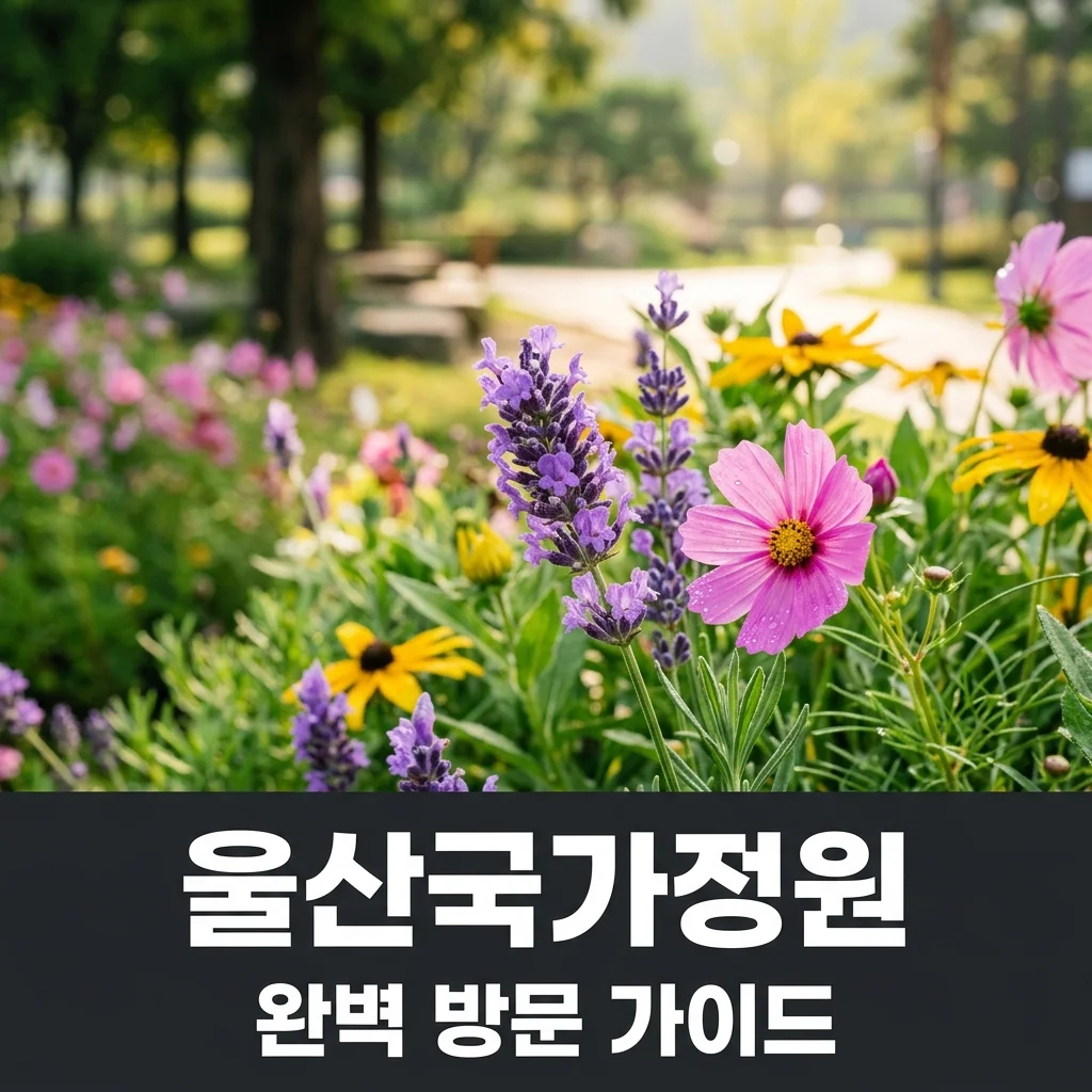 울산국가정원 완벽 가이드: 주차장부터 인생샷 명소까지