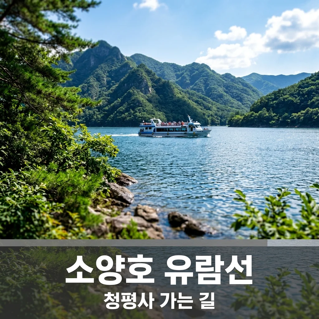 소양호 유람선 시간표 및 청평사 가는 길 완벽 가이드