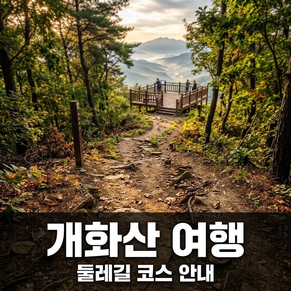 개화산 둘레길 등산 코스 및 방문 꿀팁 완벽 가이드