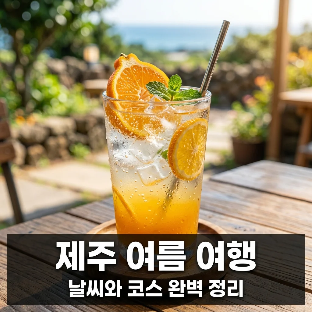 7월 8월 제주도 날씨 완벽 대비, 도민 추천 알짜 여행 코스