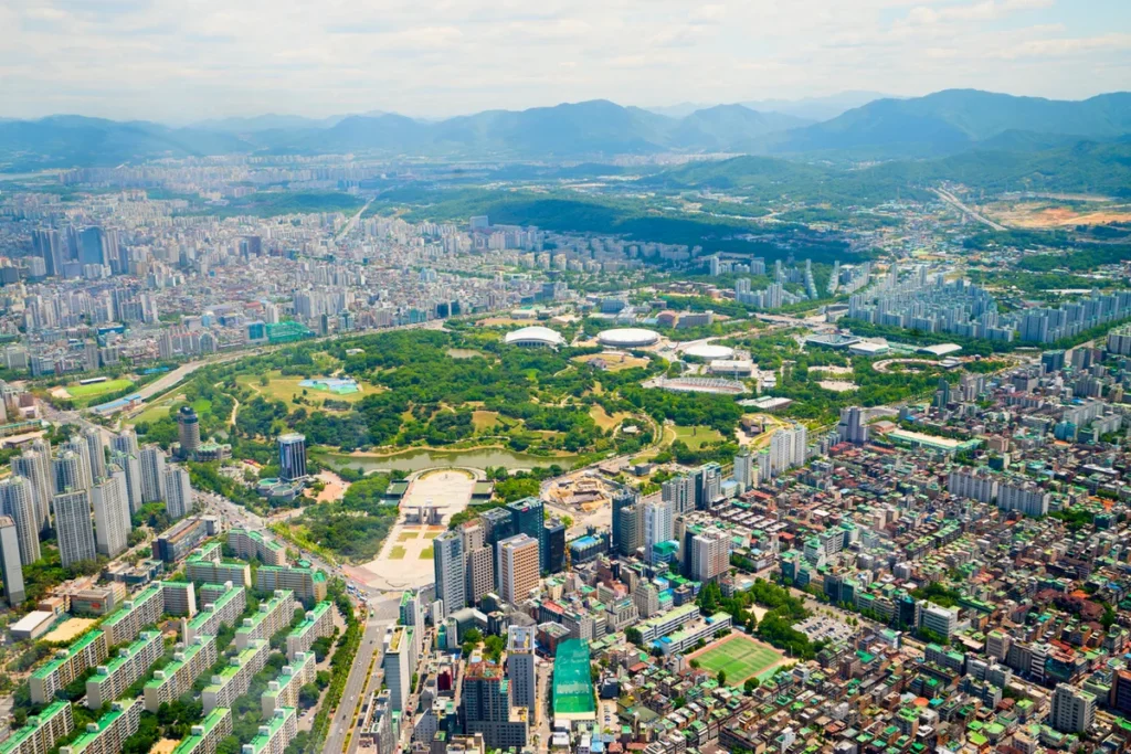 올림픽공원 데이트 (출처 : 한국관광공사)